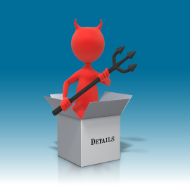 The devil is in the details