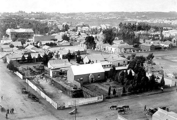 Johannesburg City Centre in 1896