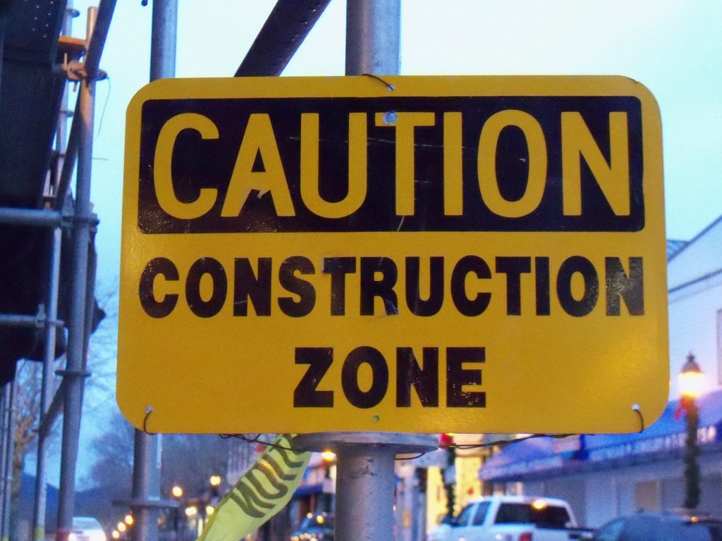 Caution Construction Zone