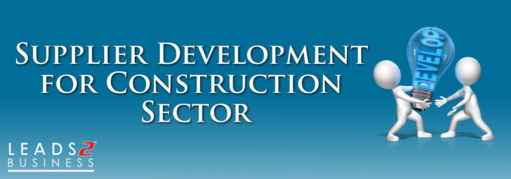 Supplier Development for Construction Sector