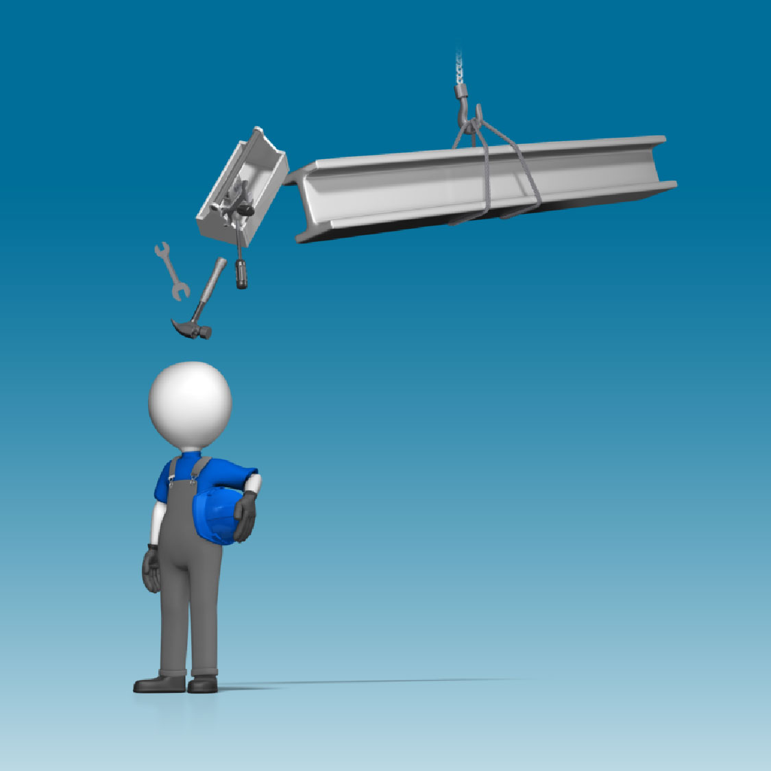 Safety when using heavy machinery