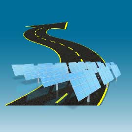 Solar & kinetic roads