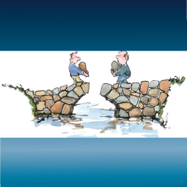 How to Build Bridges without Building Walls